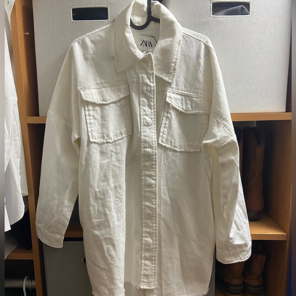 Zara over sized shacket